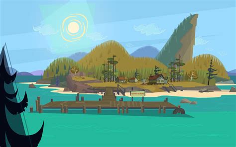 total drama locations|total drama places.